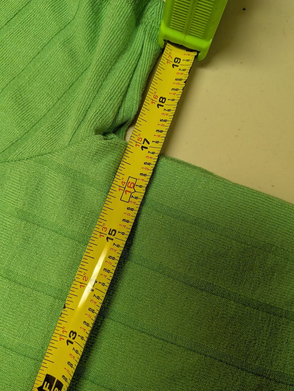 H&M Green Ribbed Polo - Picture 7 of 9